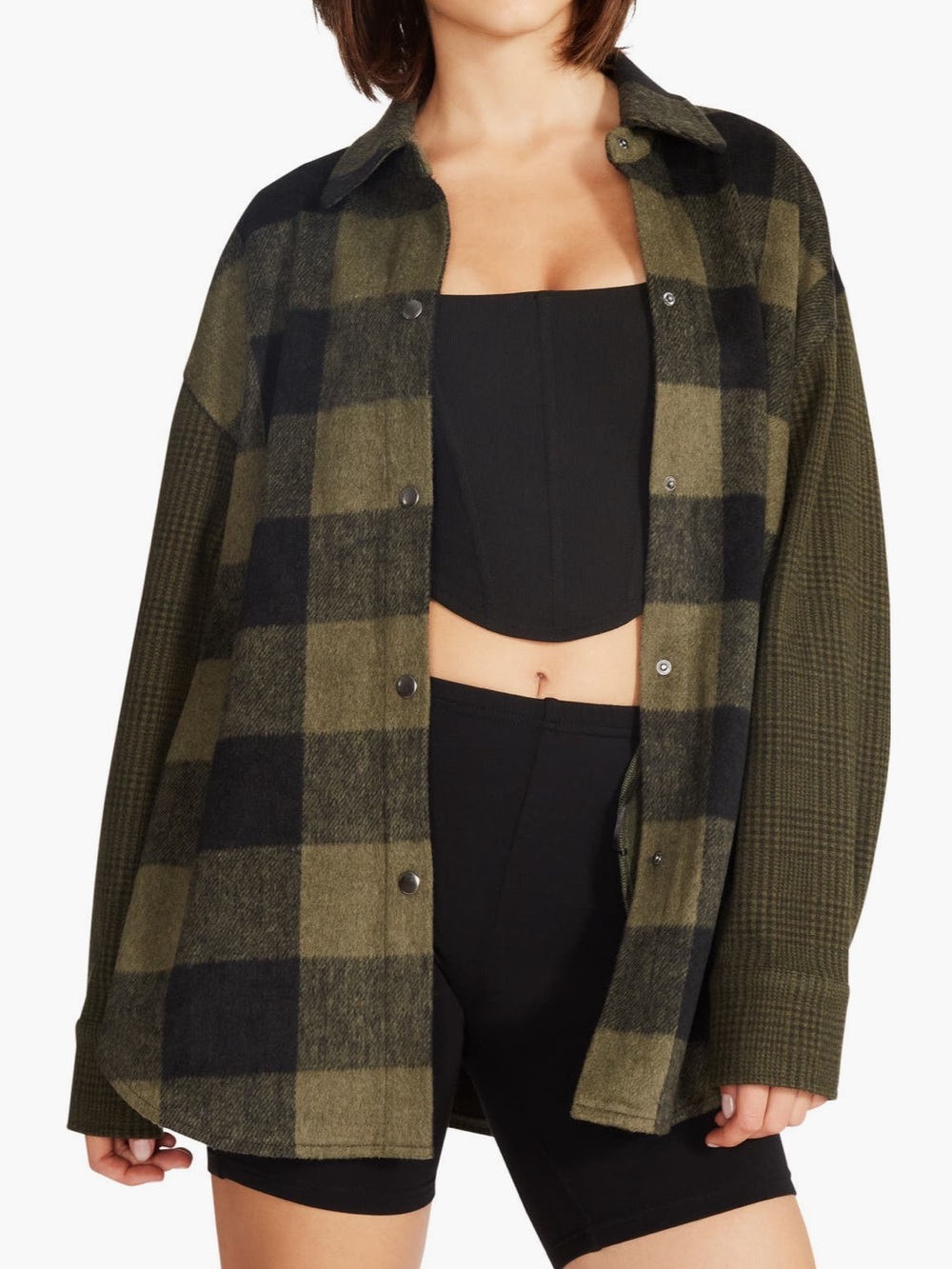 Steve Madden Plaid Shacket